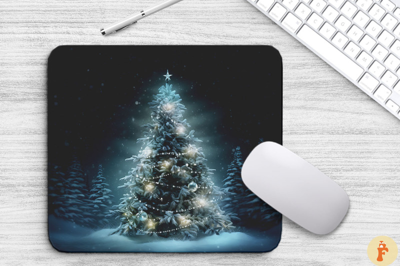 sparkling-christmas-tree-mouse-pad