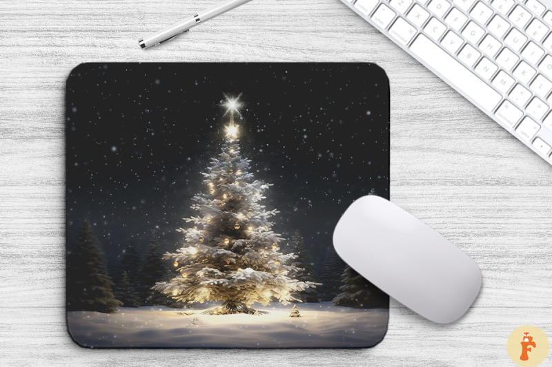 sparkling-christmas-tree-mouse-pad