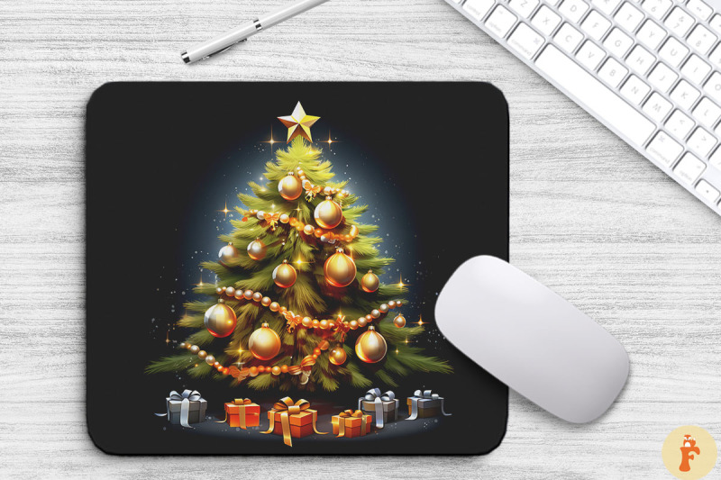 beautiful-christmas-tree-mouse-pad