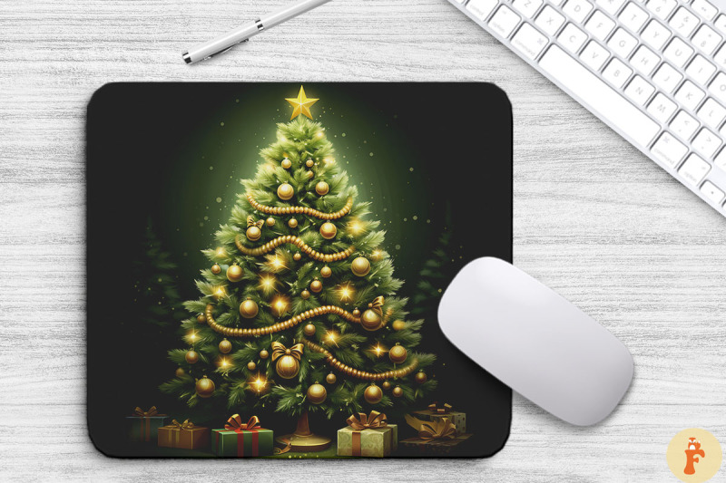 beautiful-christmas-tree-mouse-pad