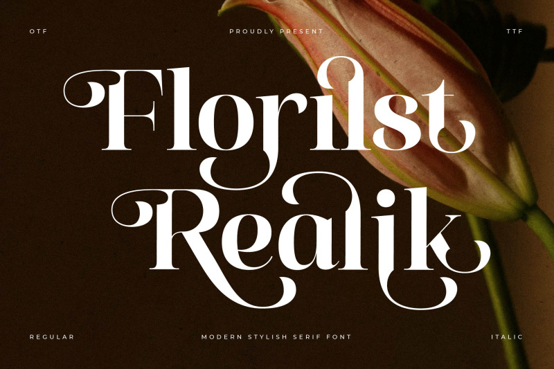 florilst-realik-typeface