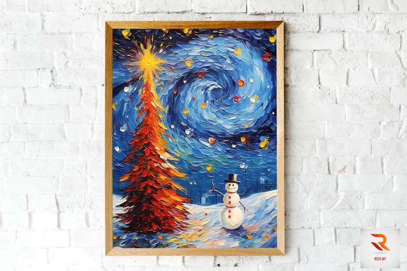 beautiful-snowman-wall-art