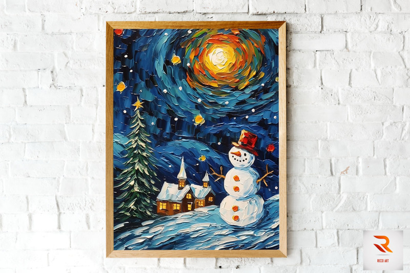 x-mas-tree-gifts-amp-snowman-wall-art