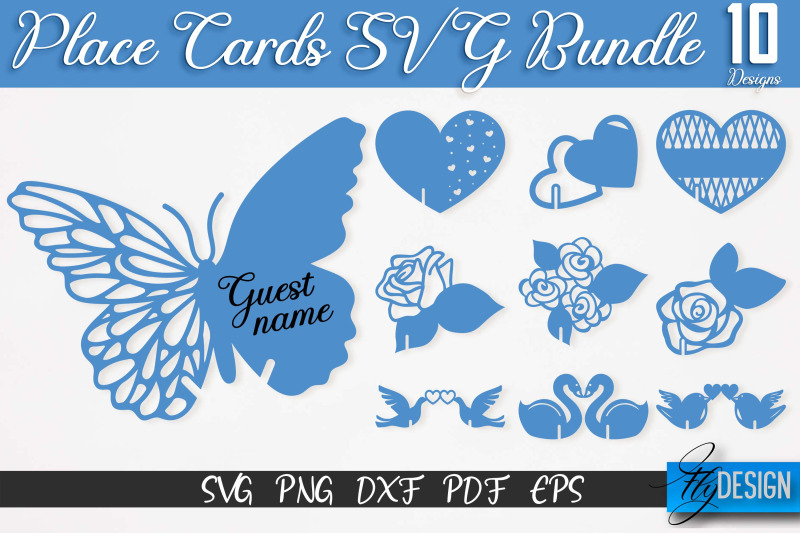 place-cards-svg-paper-cut-svg-design