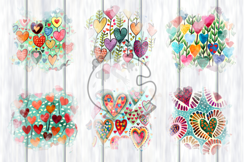 funky-love-hearts-watercolor-background-splashes