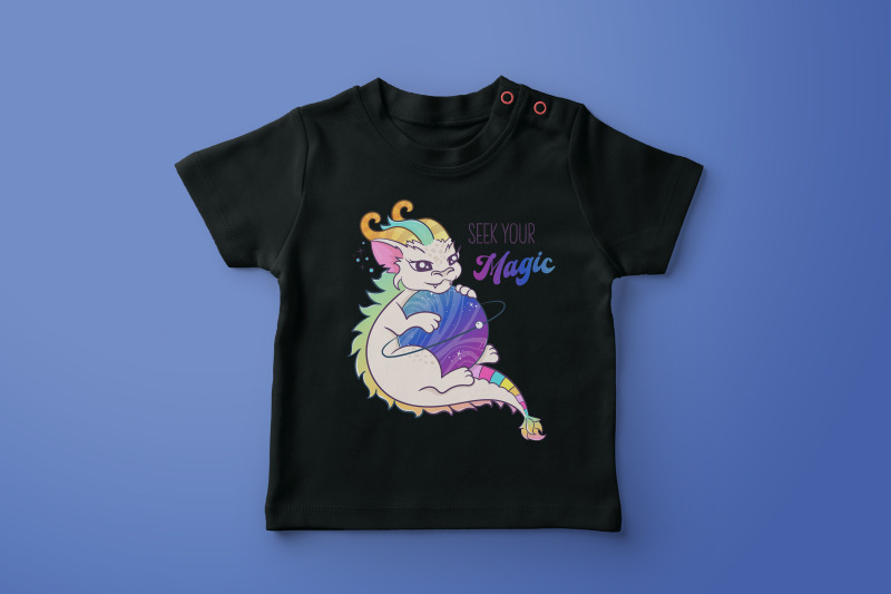 kawaii-rainbow-dragon-with-planet-sublimation-design