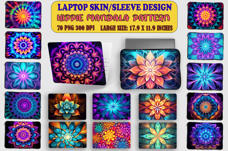 hippie-mandala-pattern-laptop-skin