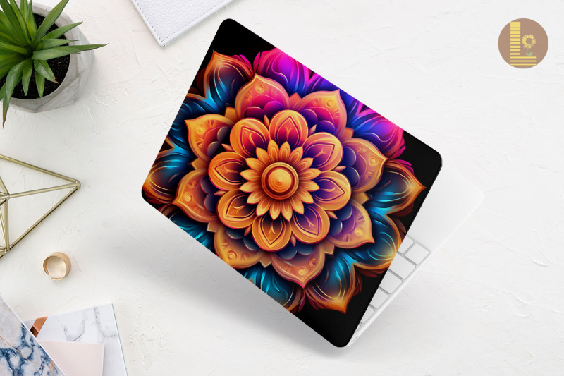whimsical-mandala-pattern-laptop-skin