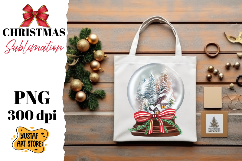 christmas-snow-globe-sublimation-christmas-house-design