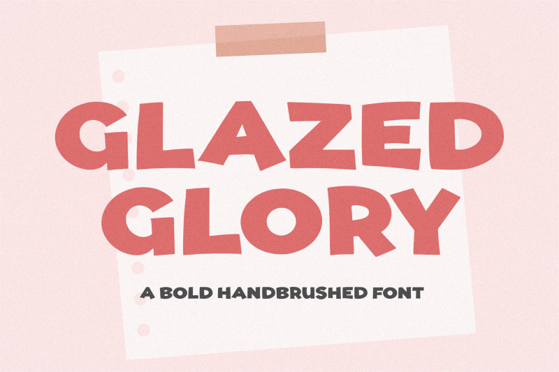 glazed-glory-font