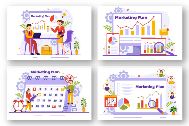 12-marketing-plan-illustration