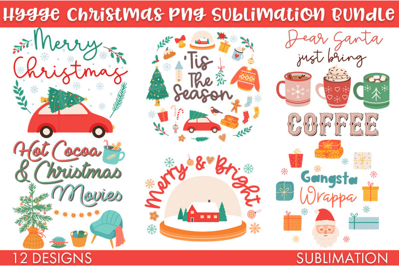 hygge-christmas-sublimation-png-bundle