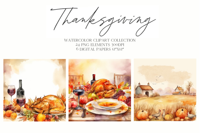 watercolor-thanksgiving-fall-png-clipart