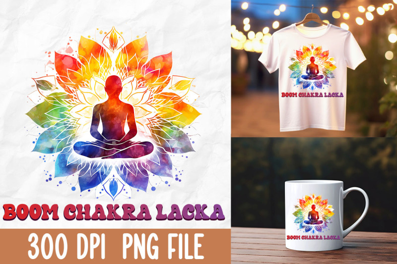 boom-chakra-lacka-yoga-meditate-rainbow