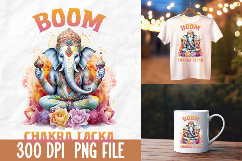 boom-chakra-lacka-elephant-buddha-yoga