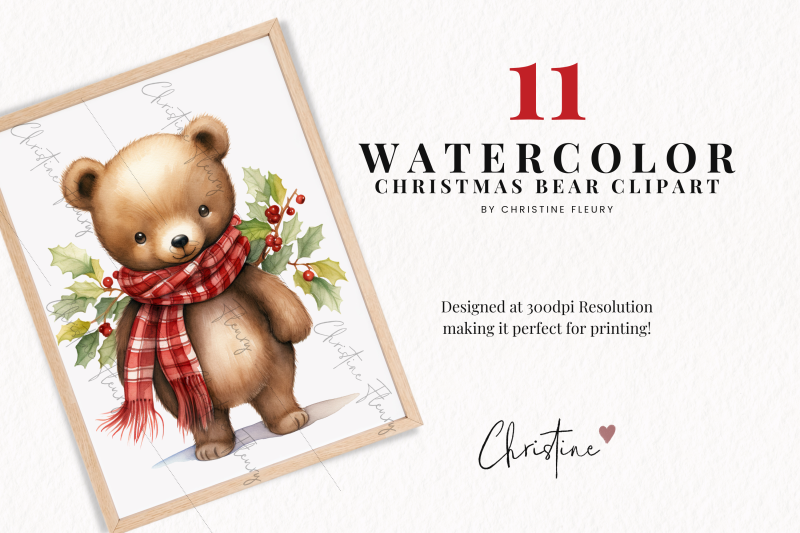 watercolor-christmas-bears-clipart