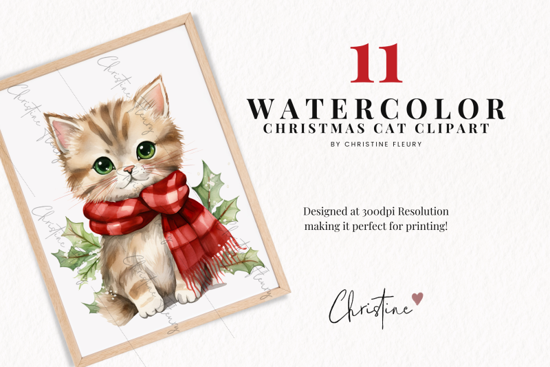 watercolor-christmas-cats-clipart