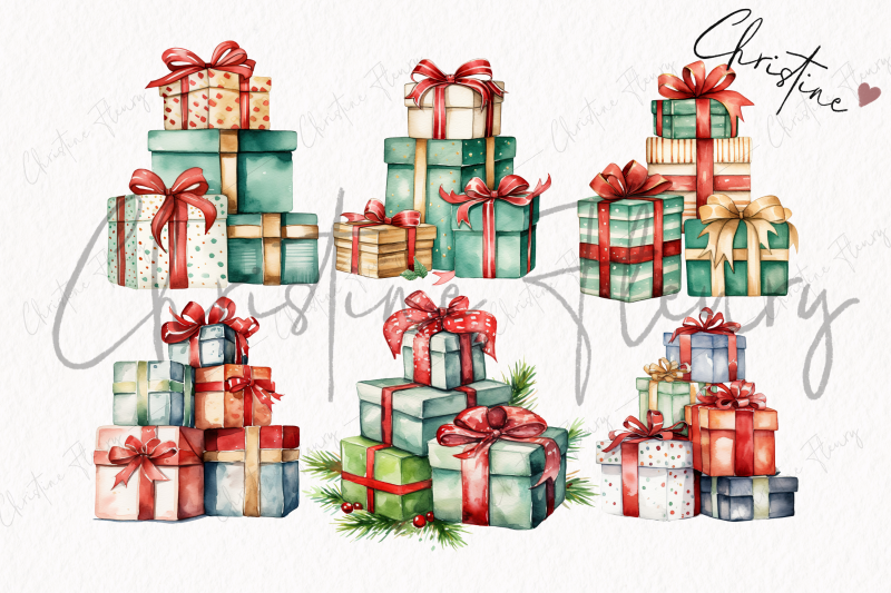 watercolor-christmas-gift-boxes-clipart