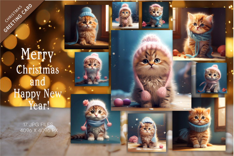 christmas-adorable-cats-christmas-kitten