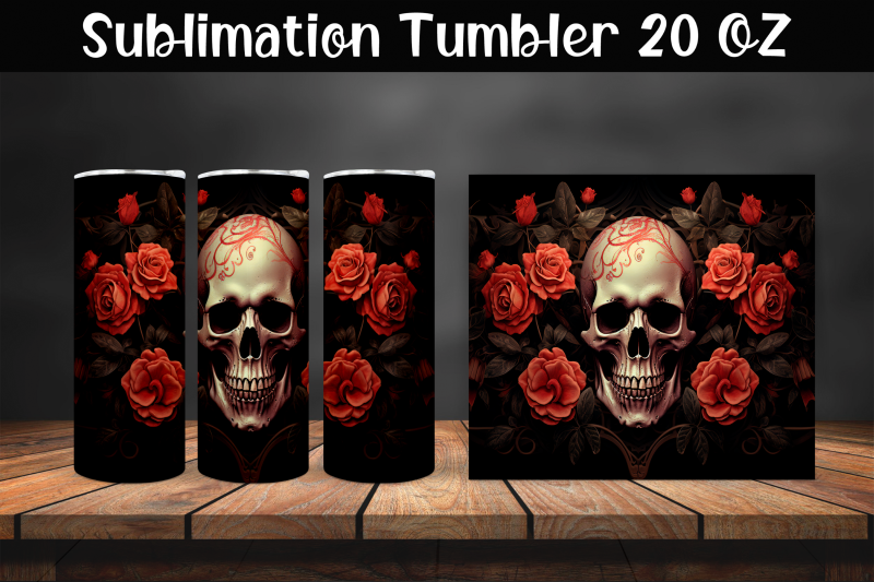 skull-set-sublimation-tumbler-wrap-20-oz