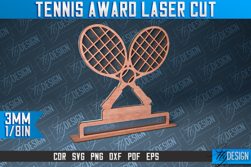 tennis-award-laser-cut-laser-cut-svg-design-cnc-files