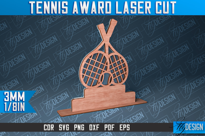 tennis-award-laser-cut-laser-cut-svg-design-cnc-files