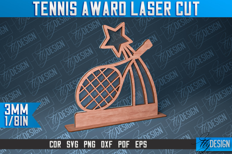 tennis-award-laser-cut-laser-cut-svg-design-cnc-files