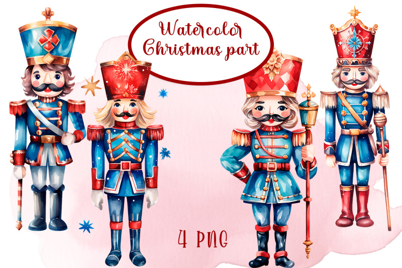 watercolor-christmas-nutcracker-clipart-nutcracker-png