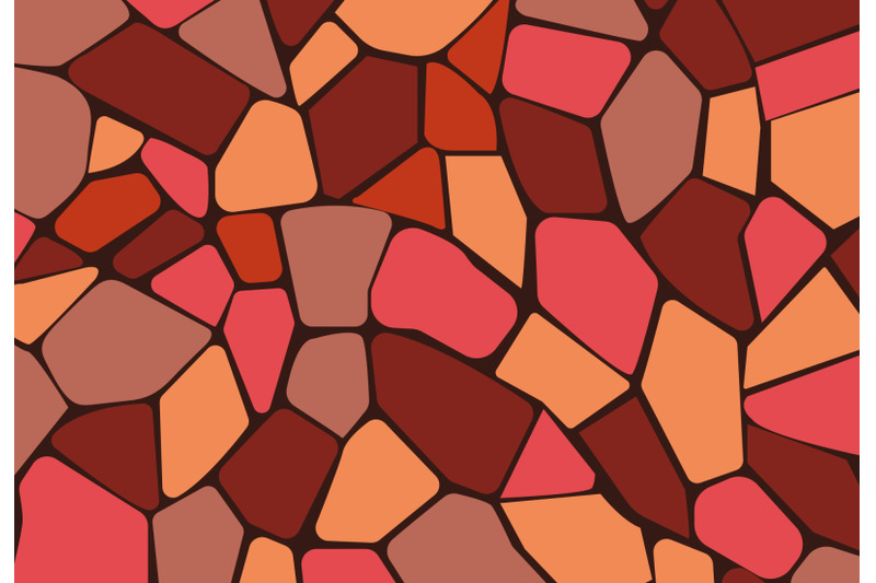 mosaic-pattern-set-tribal-background-art