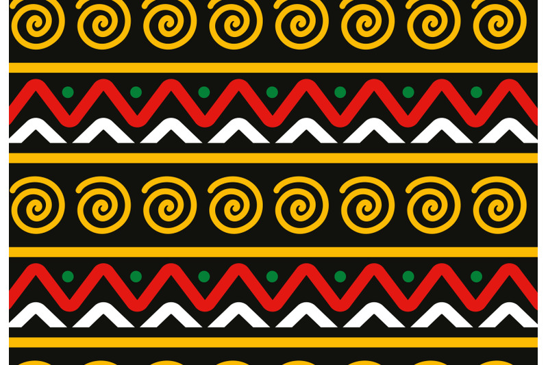 african-pattern-set-traditional-background-art