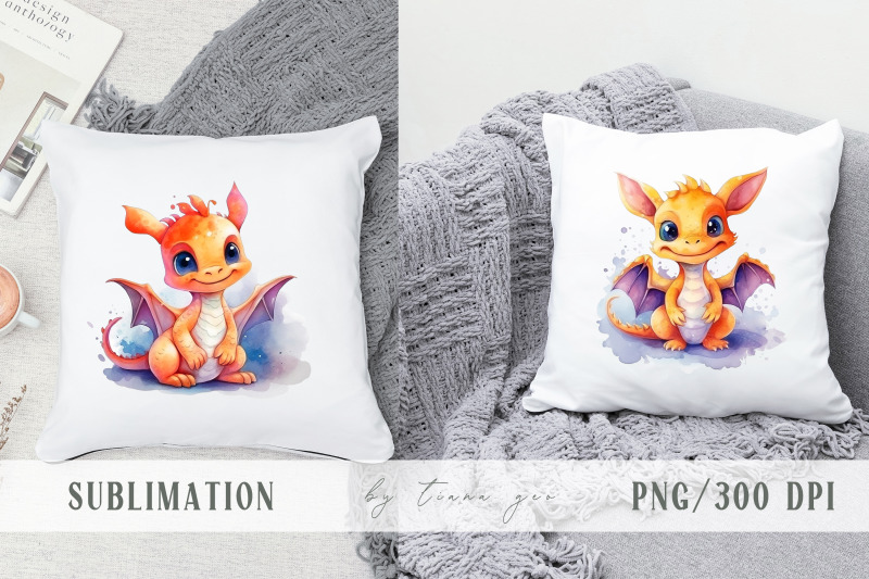 cute-watercolor-dragon-clipart-set-3-png-files