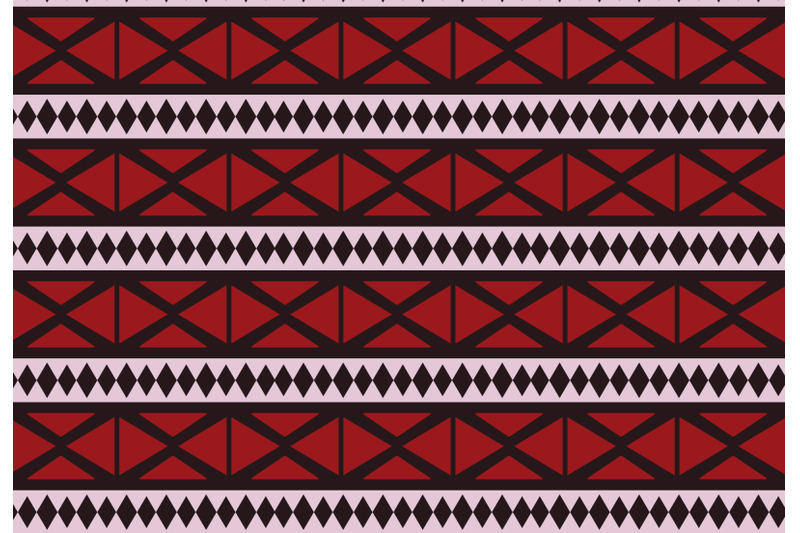 ethnic-pattern-set-geometric-shape-art