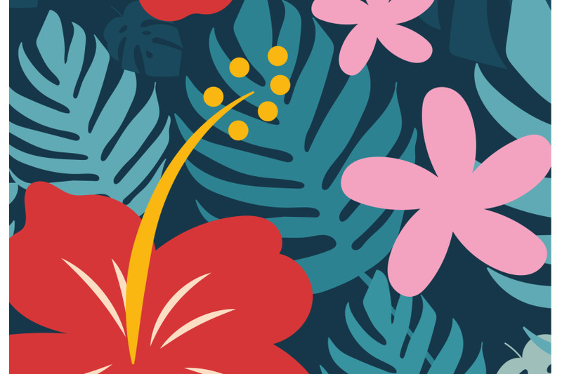 floral-pattern-set-flower-backgrounds