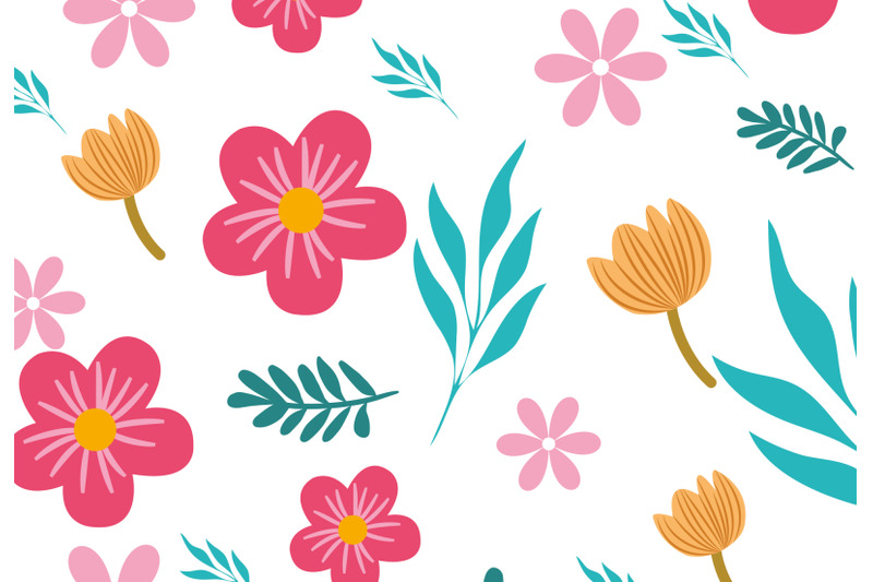 flower-pattern-set-floral-backgrounds