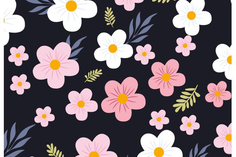 flower-pattern-set-floral-backgrounds