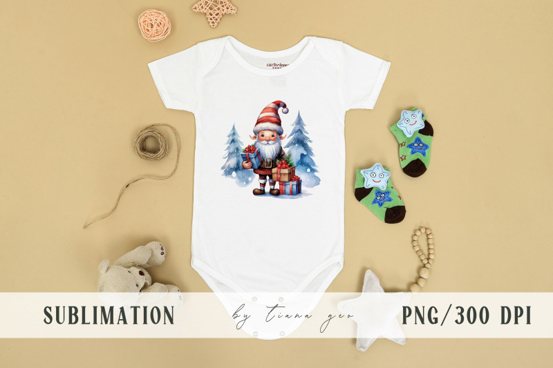 cute-watercolor-christmas-gnome-clipart-1-png-file