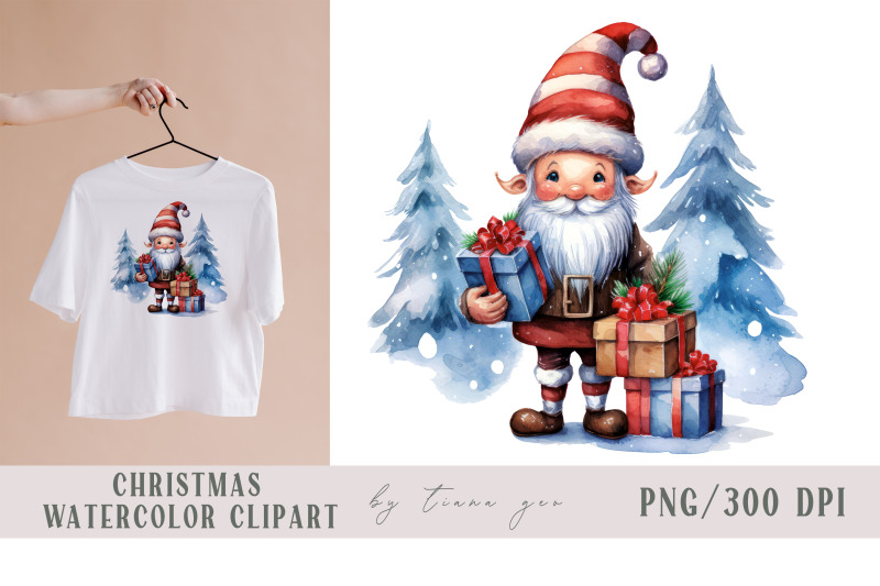 cute-watercolor-christmas-gnome-clipart-1-png-file