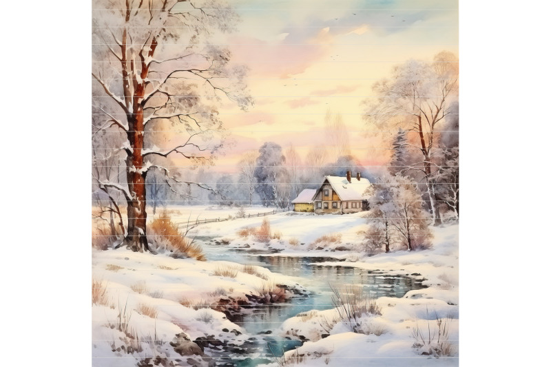 winter-landscape-christmas-backgrounds-digital-paper