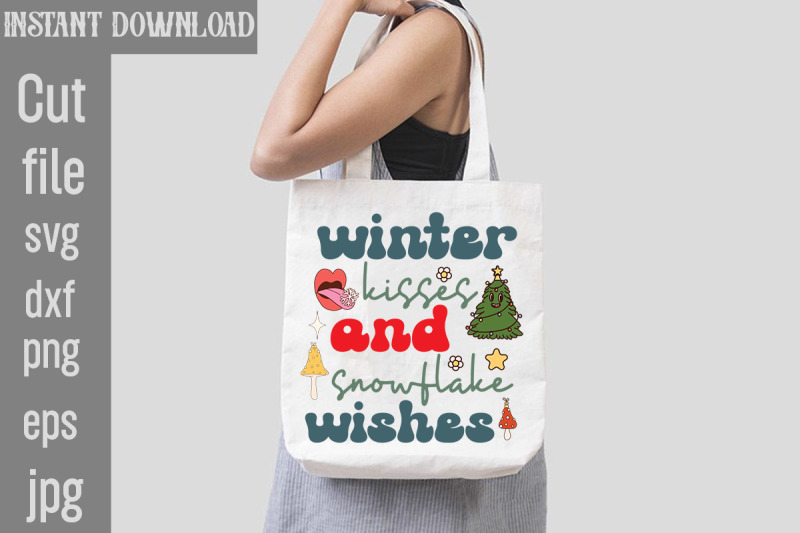 winter-kisses-and-snowflake-wishes-svg-cut-file-retro-christmas-bundle