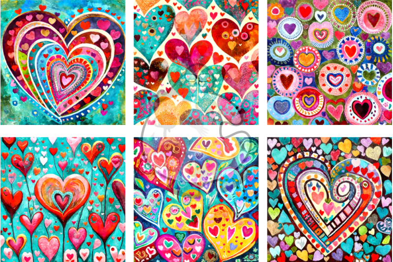 funky-hearts-set-2-transparent-watercolor-pattern-papers