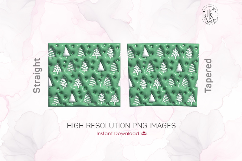 3d-inflated-christmas-tree-tumbler-wrap-xmas-sublimation