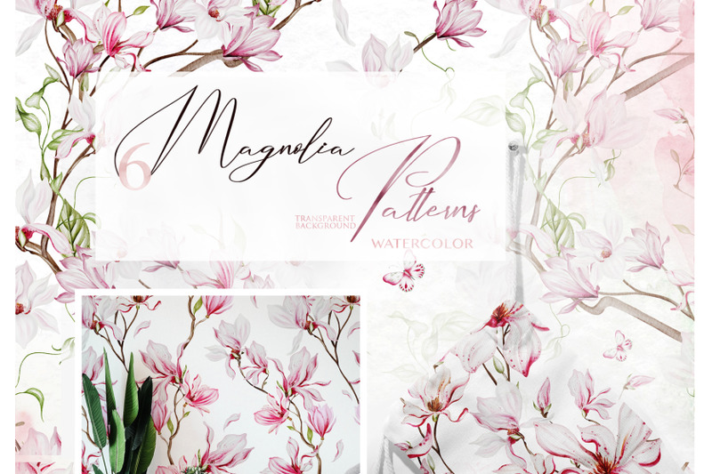 6-magnolia-seamless-patterns