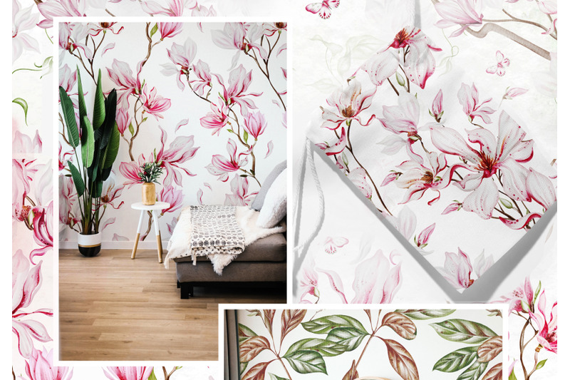 6-magnolia-seamless-patterns