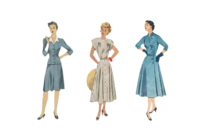 vintage-1950s-fashion-illustrations