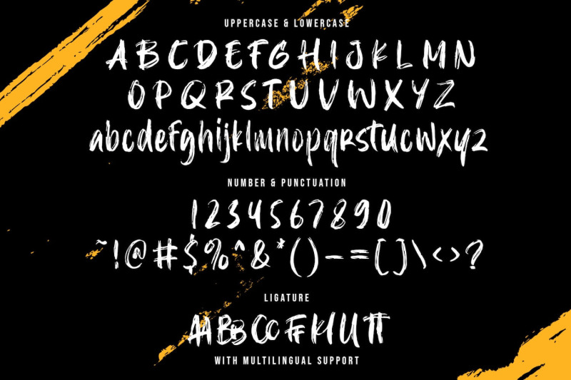 harjimed-textured-brush-font