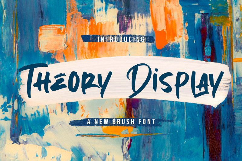 theory-display-textured-brush-font