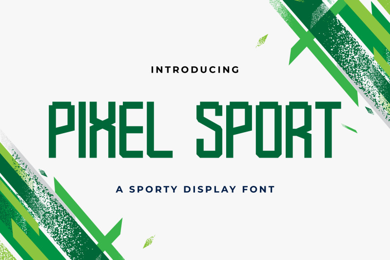 pixel-sport-sporty-display-font