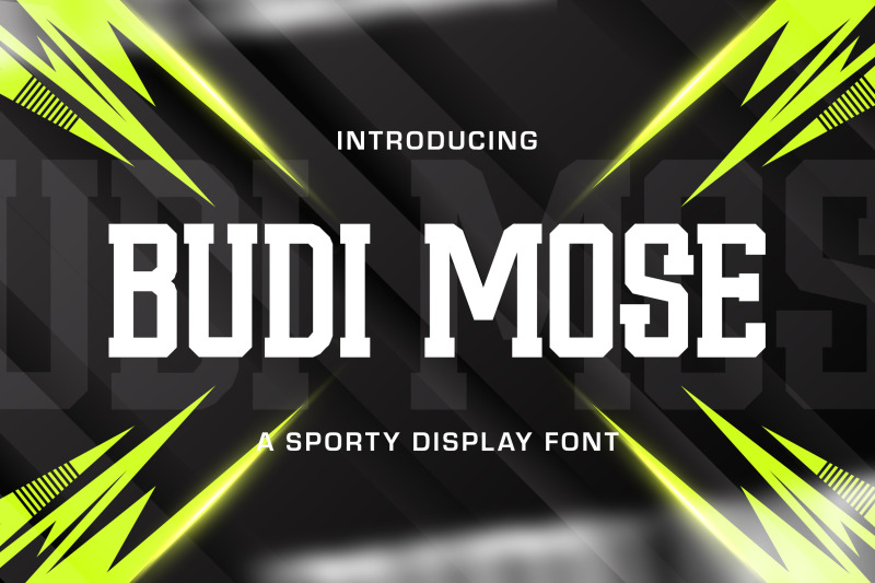 budi-mose-sporty-display-font