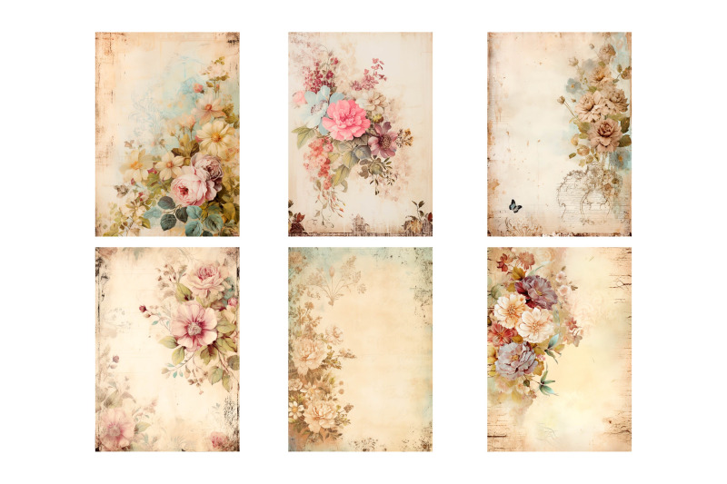 30-vintage-flowers-scrapbooking-cards