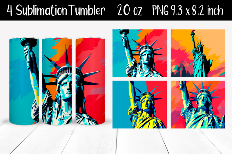 statue-of-liberty-sublimation-tumbler-wrap-20-oz